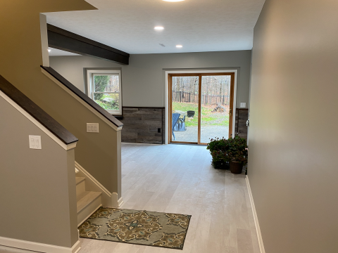 Basement - Patio side